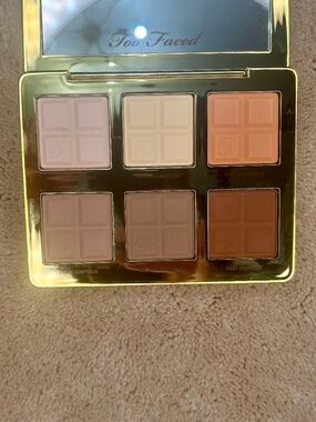NEW Too Faced Cocoa Infuses Contour & Highlighting Palette RARE (No Box)